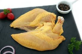 Suprême de poulet haut de gamme, jaune fermier du sud ouest (Dandieu)